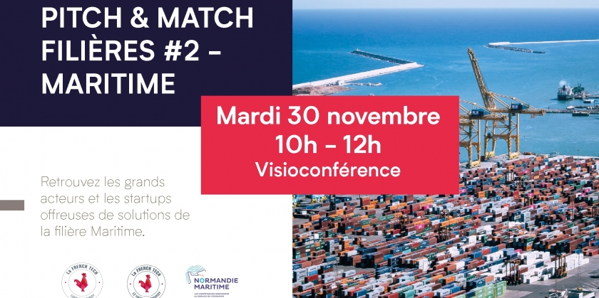 PITCH & MATCH FILIÈRES #2 - MARITIME