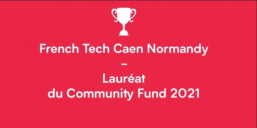 Lauréat Community Fund 2021 !